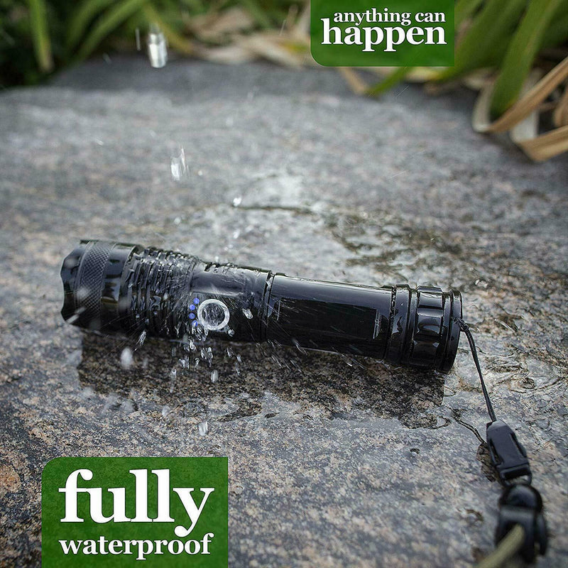 High Power Zoom Flashlight